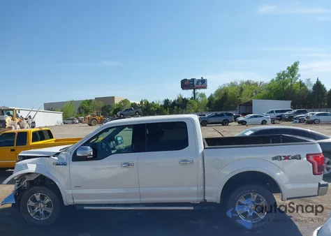 2015 Ford F-150 Lariat z USA, uszkodzony, nr VIN 1FTEW1EG2FFA87227